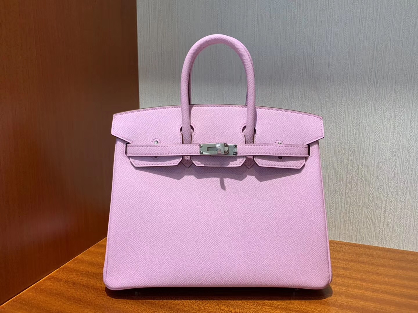 Taichung, Taiwan Hermes Birkin 25CM X9 錦葵紫 Mauve Sylvestre Epsom牛皮