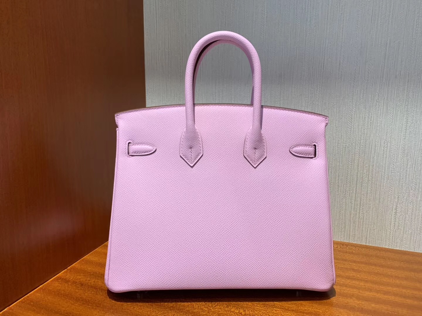 Taichung, Taiwan Hermes Birkin 25CM X9 錦葵紫 Mauve Sylvestre Epsom牛皮