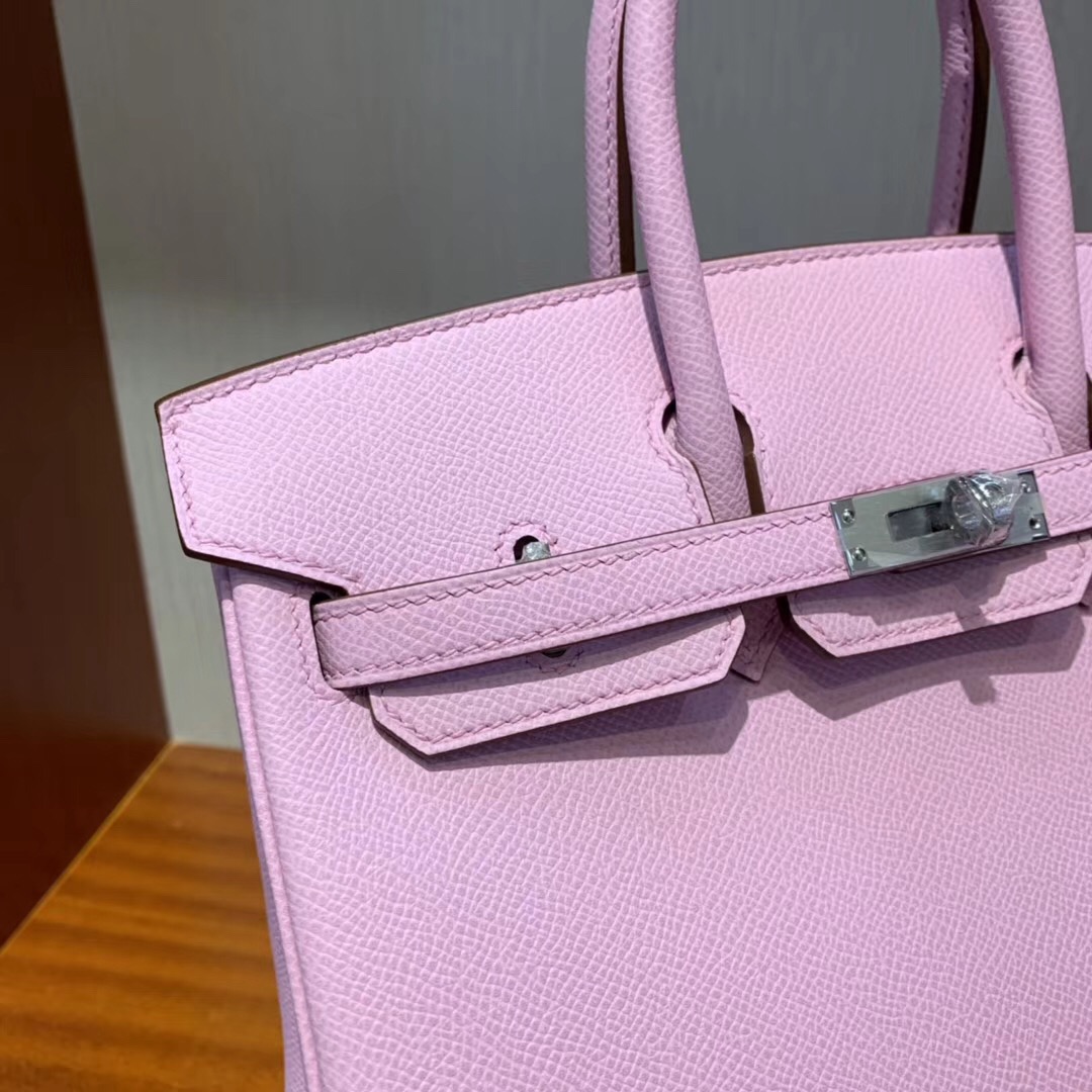 Taichung, Taiwan Hermes Birkin 25CM X9 錦葵紫 Mauve Sylvestre Epsom牛皮