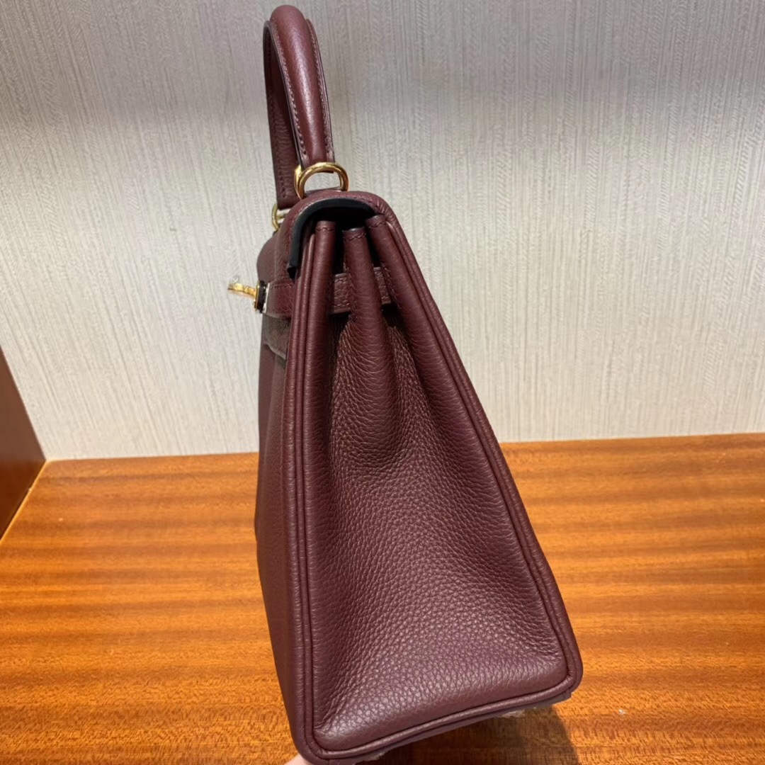 Singapore Hermès Kelly 25cm CK55愛馬仕紅 Rouge H Togo小牛皮