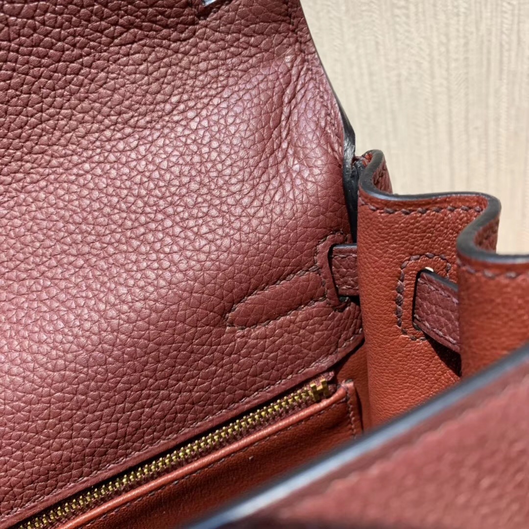 Singapore Hermès Kelly 25cm CK55愛馬仕紅 Rouge H Togo小牛皮