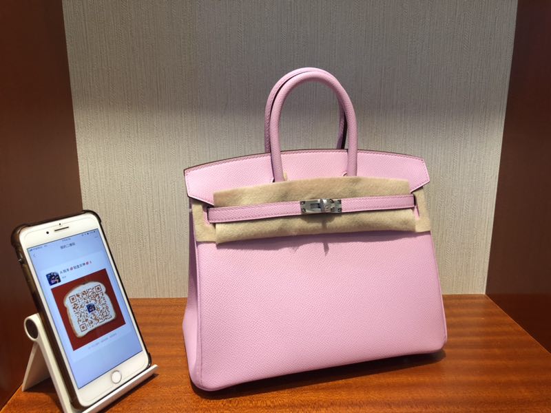 Taichung, Taiwan Hermes Birkin 25CM X9 錦葵紫 Mauve Sylvestre Epsom牛皮