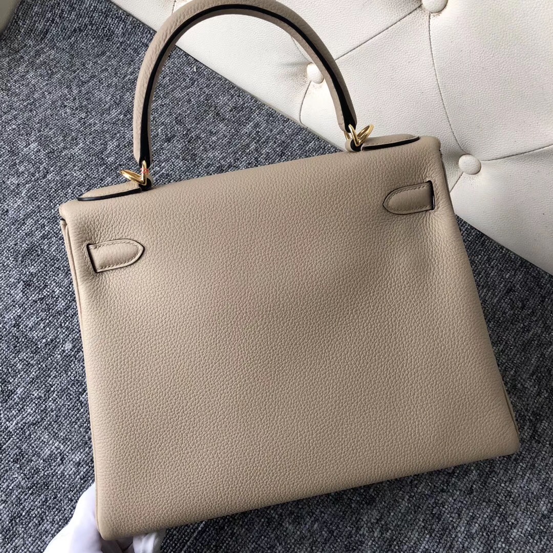 洛杉磯華人愛馬仕網 USA Hermes Kelly 28cm CK81斑鸠灰Gris Tourterelle