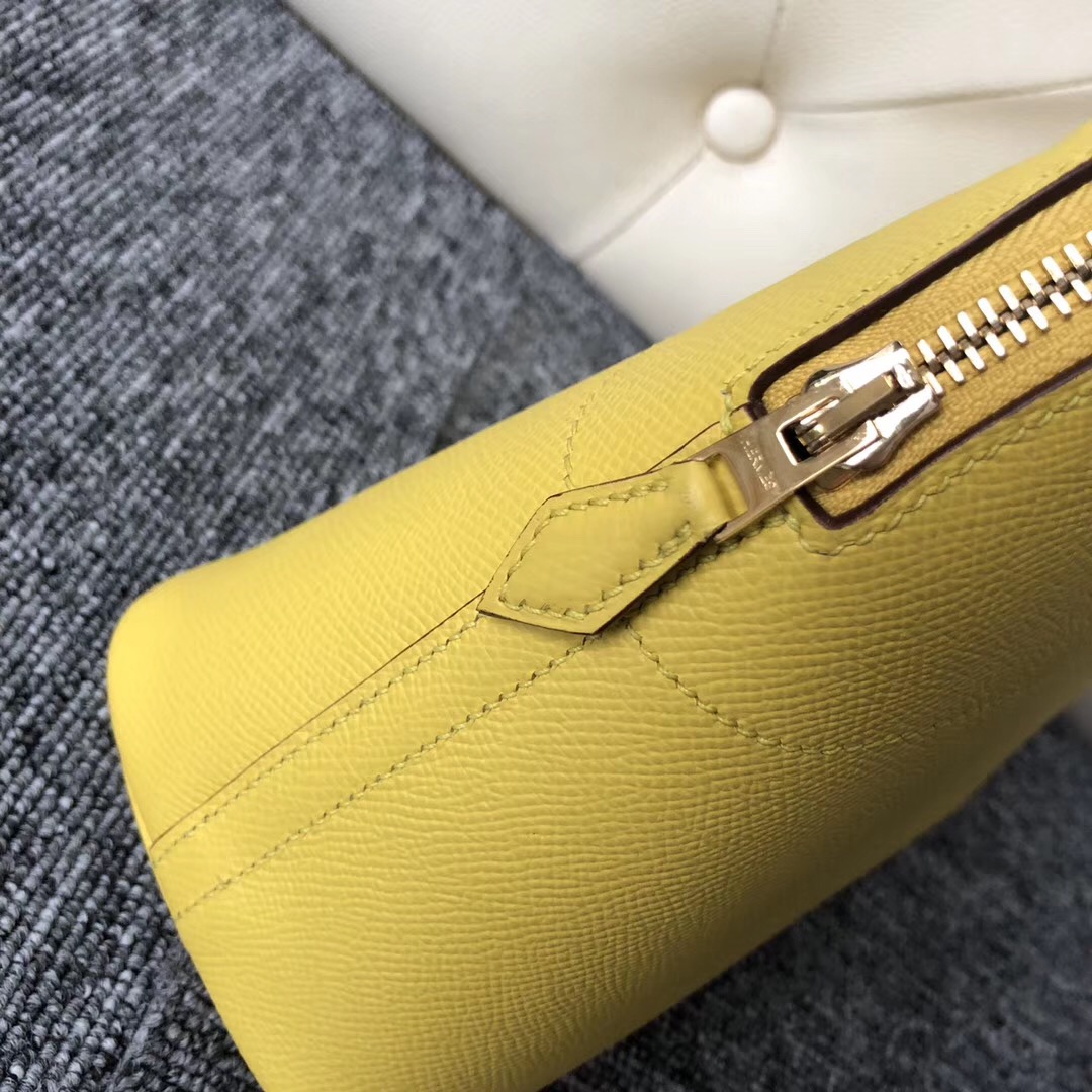 臺北愛馬仕保齡球包價格 Hermes Bolide 27cm 9O 那不勒斯黃 Jaune de Naples