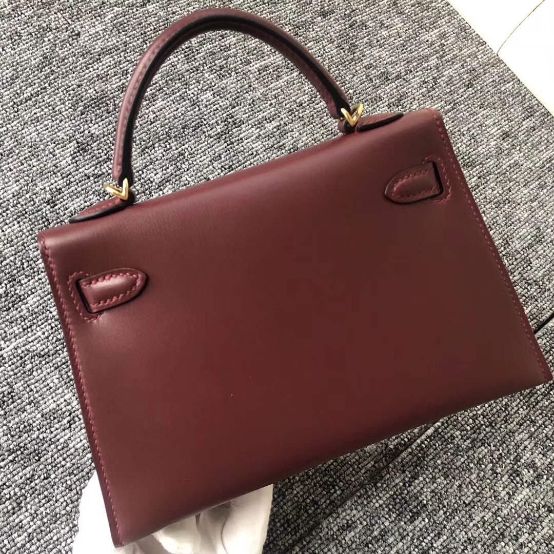 臺灣桃園愛馬仕 Taiwan Hermes Kelly mini二代 Box CK55愛馬仕紅 Rouge H