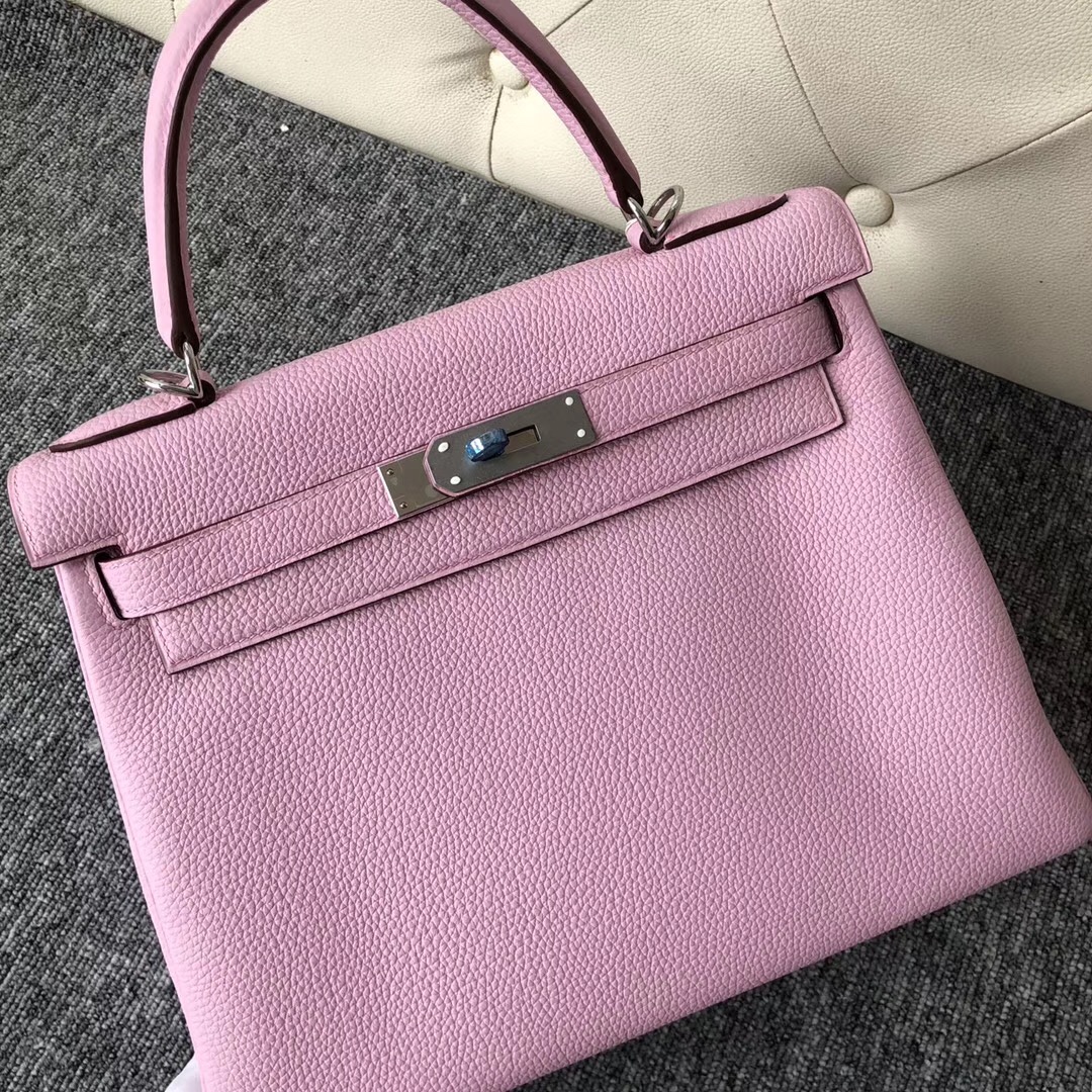 澳大利亞愛馬仕官網 Hermes Kelly 28cm X9錦葵紫 Mauve Sylvestre