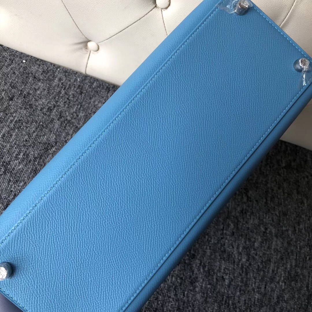 澳大利亞愛馬仕凱莉包 Australia Hermes Kelly 28cm P3北方藍 Blue de nord