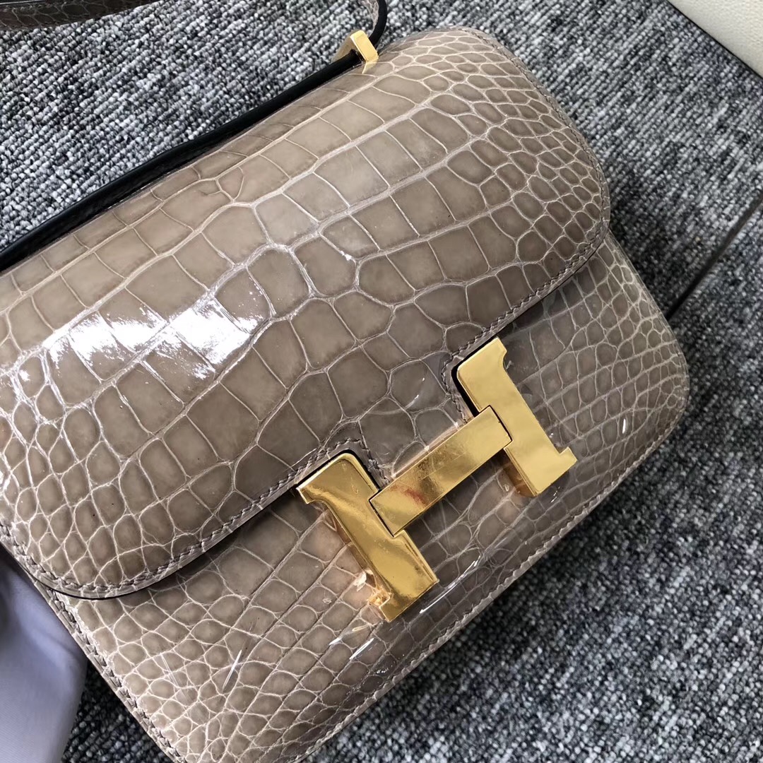 愛馬仕加拿大官網 Canada Hermes Constance 19cm CK81斑鳩灰 Gris Tourterelle