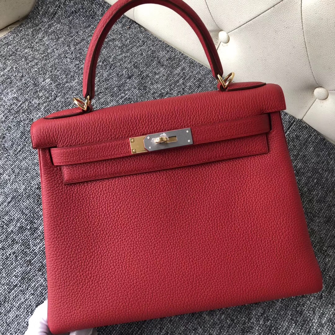 臺北桃園機場愛馬仕包包價格 Hermes Kelly 28cm Q5國旗紅 Rouge casaque