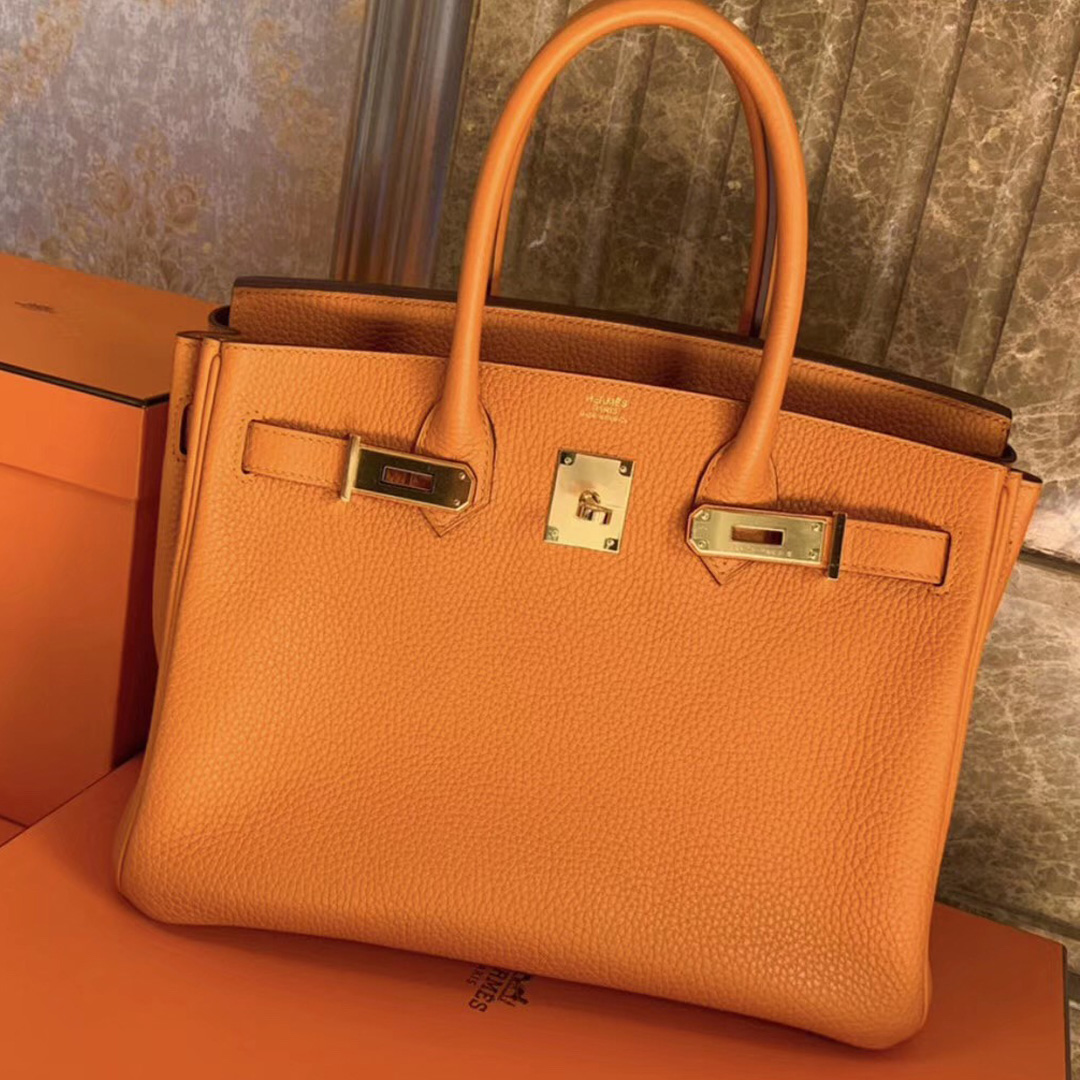 香港愛馬仕包包圖片價格 Hermes Birkin 25cm 30cm 35cm I9 Abricot 杏黃色