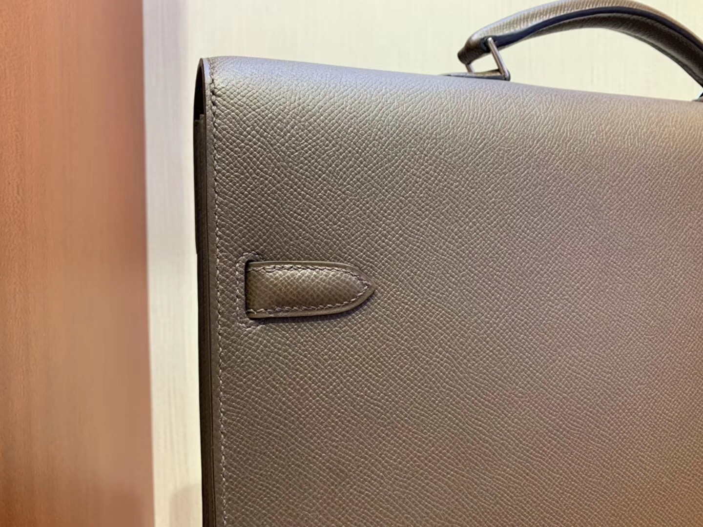 愛馬仕公文包圖片價格 Hermes Kelly Depeches 38cm CK47巧克力色