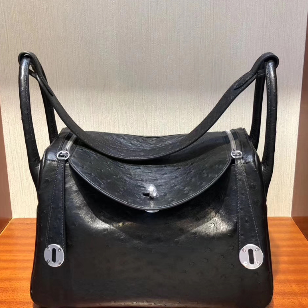 香港太古廣場專愛馬仕专賣店 Hong Kong Hermes lindy 30cm Ostrich CC89