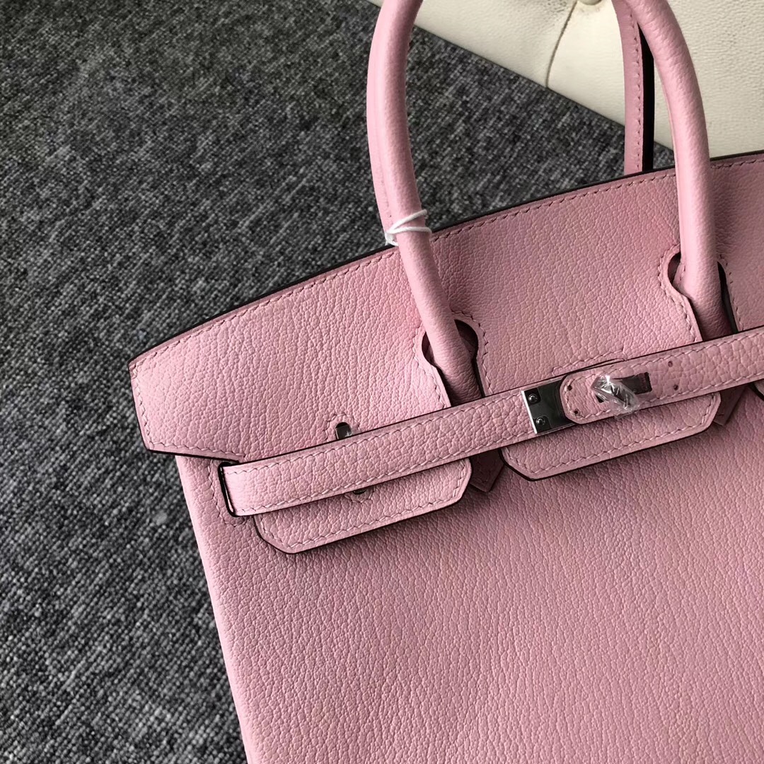 臺灣臺北愛馬仕價格 Hermes Birkin 25cm Chevre 3Q 新櫻花粉 Rose Sakura