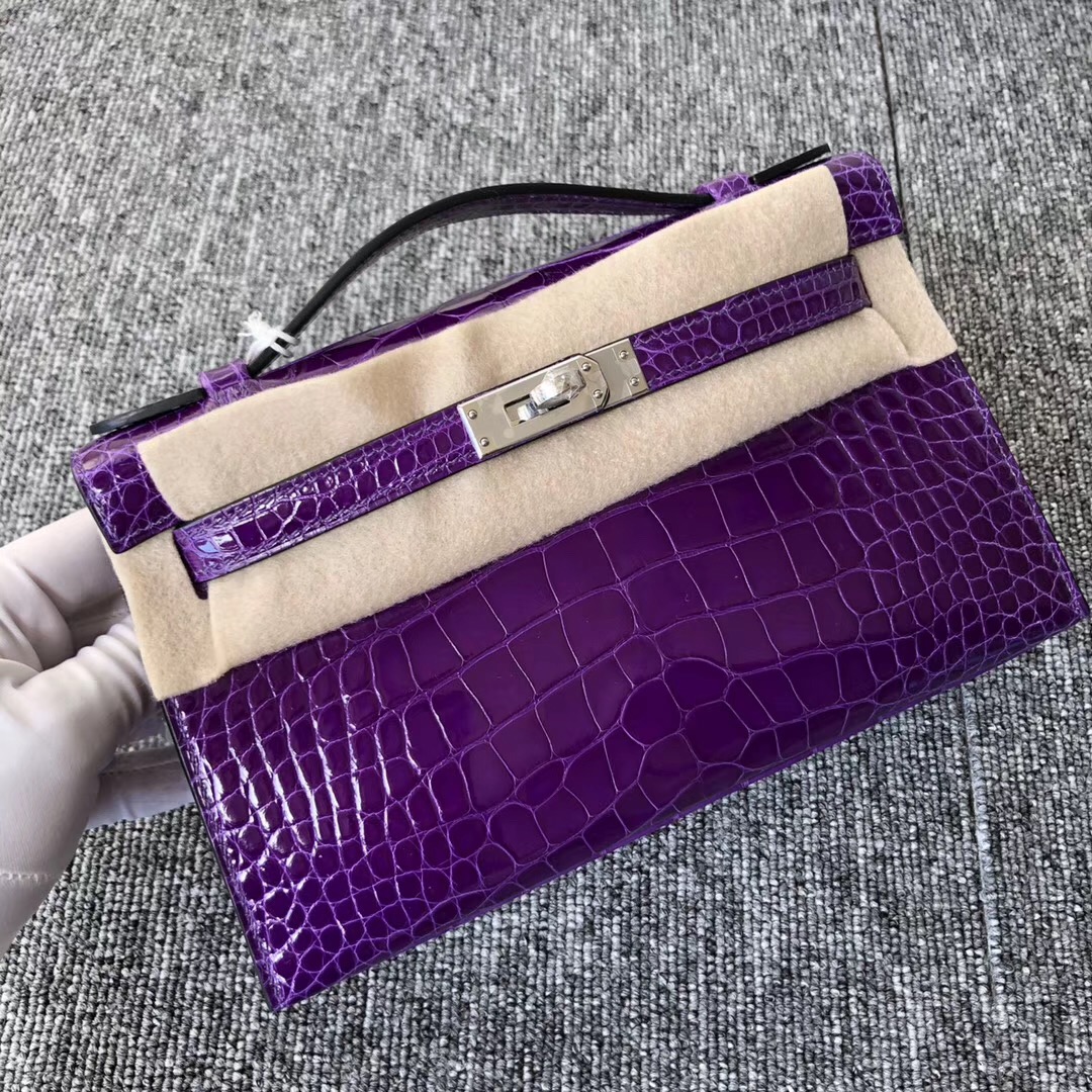 臺灣桃園愛馬仕迷妳凱莉Hermes MiniKelly pochette 6Q 翡翠綠 Vert emeraude