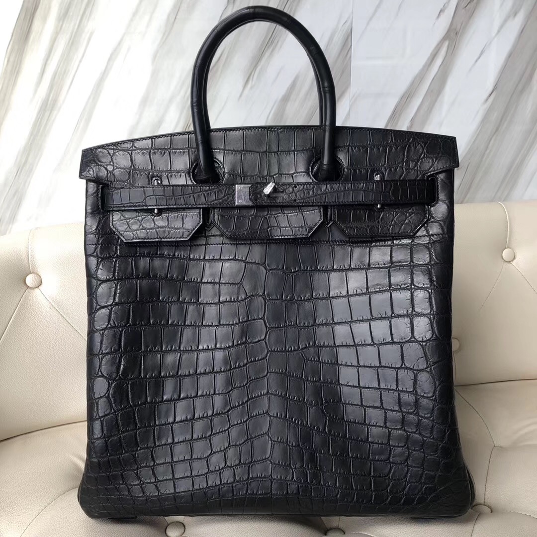 Australia Hermes HAC Birkin 40cm Matte nilo crocodile CK89