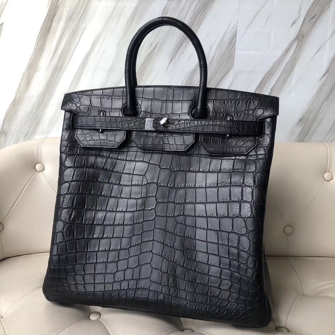 Australia Hermes HAC Birkin 40cm Matte nilo crocodile CK89