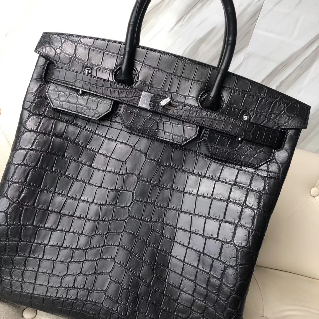 Australia Hermes HAC Birkin 40cm Matte nilo crocodile CK89