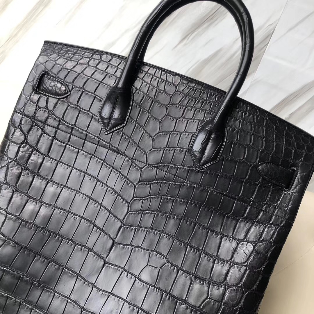 Australia Hermes HAC Birkin 40cm Matte nilo crocodile CK89