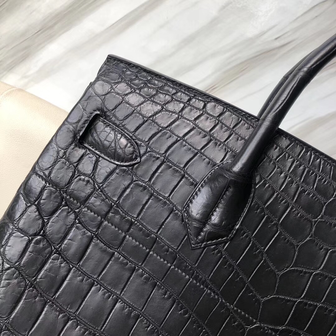 Australia Hermes HAC Birkin 40cm Matte nilo crocodile CK89