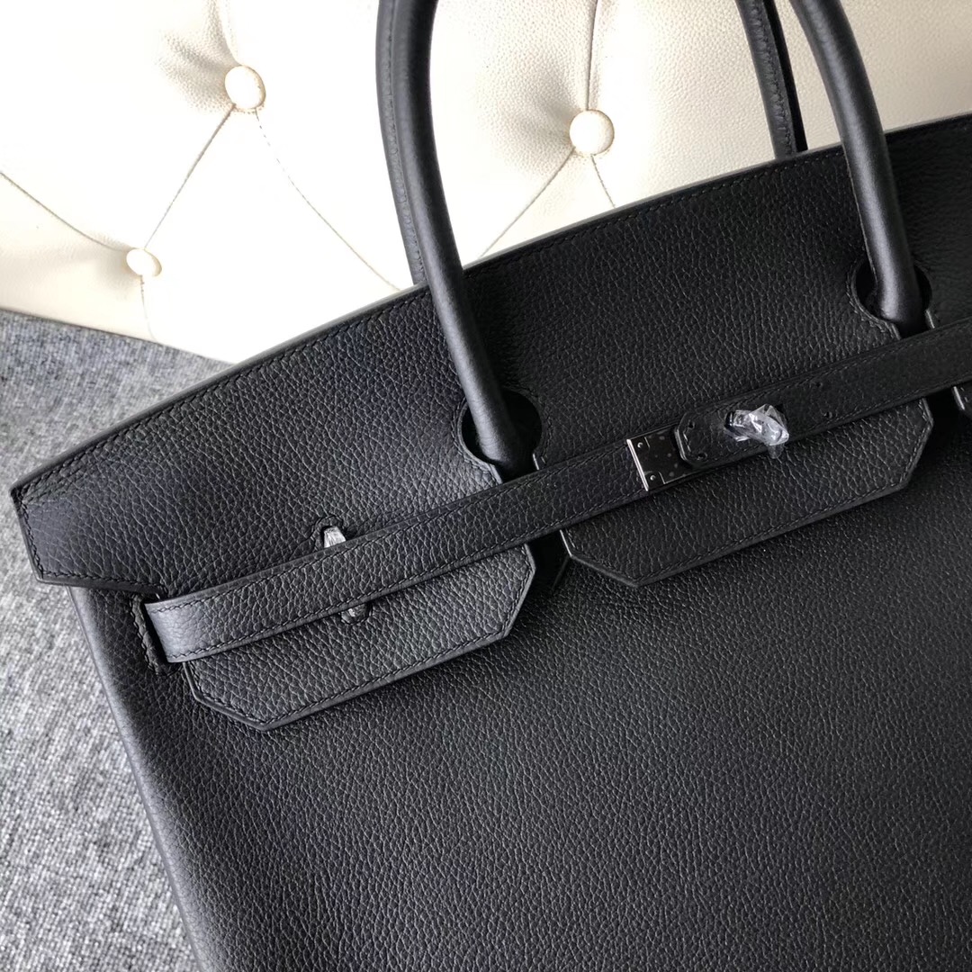 Republic Korea Hermes Birkin 40cm Togo 小牛皮 CK89黑色 黑扣