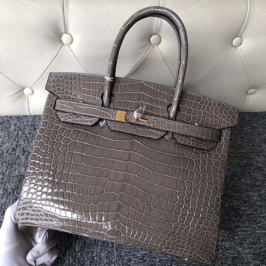 韓國愛馬仕首爾新世界百貨總店鉑金包 Hermes Birkin 30cm CK81 Gris Tourterelle