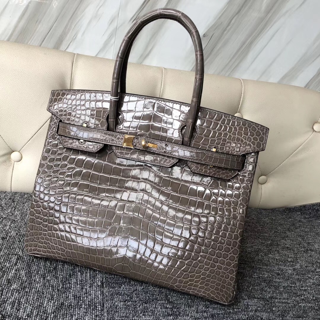 韓國愛馬仕首爾新世界百貨總店鉑金包 Hermes Birkin 30cm CK81 Gris Tourterelle