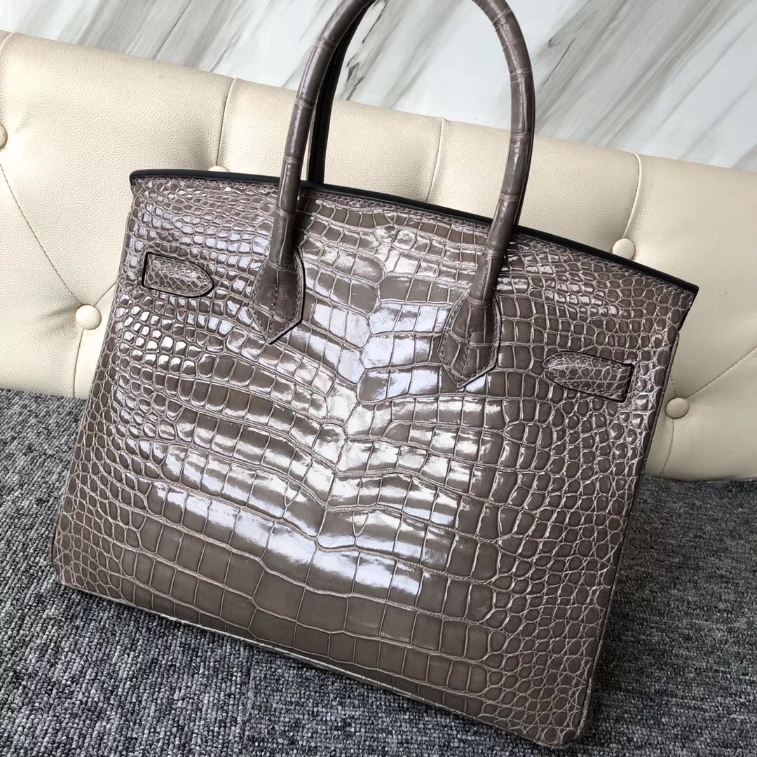 韓國愛馬仕首爾新世界百貨總店鉑金包 Hermes Birkin 30cm CK81 Gris Tourterelle