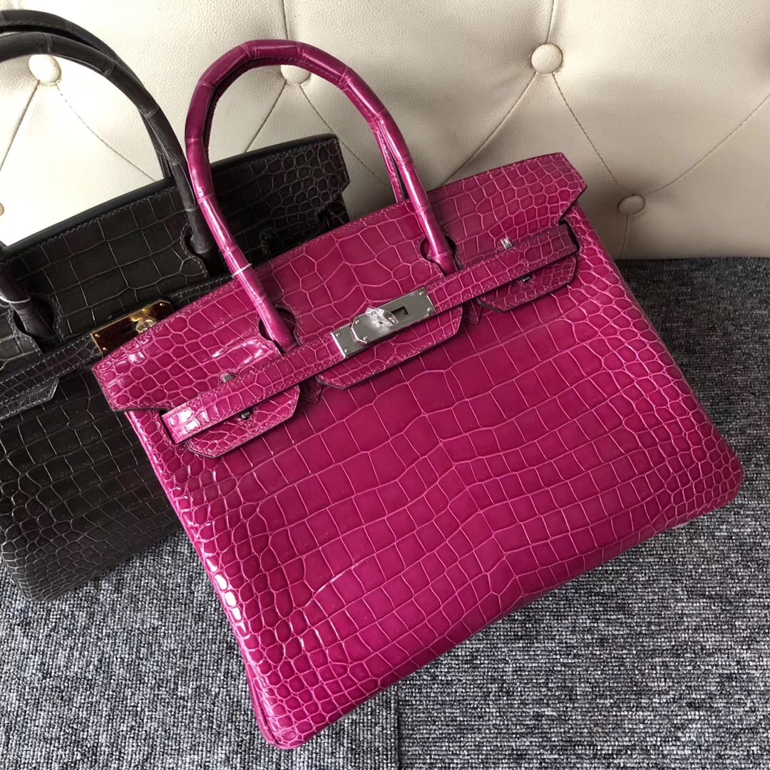 The United Arab Emirates Hermes Birkin 30cm CK88 Graphite 石墨灰 野生灣鱷