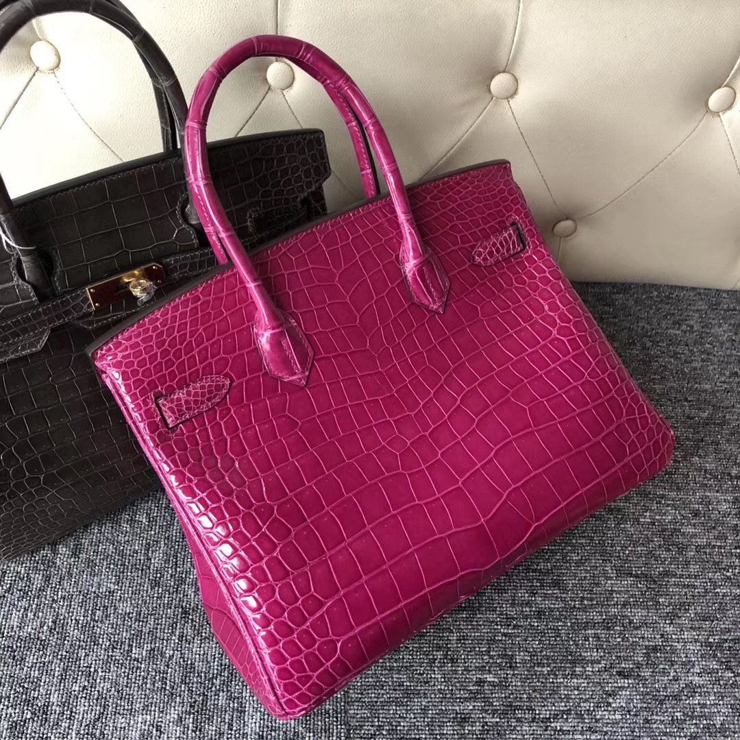 The United Arab Emirates Hermes Birkin 30cm CK88 Graphite 石墨灰 野生灣鱷