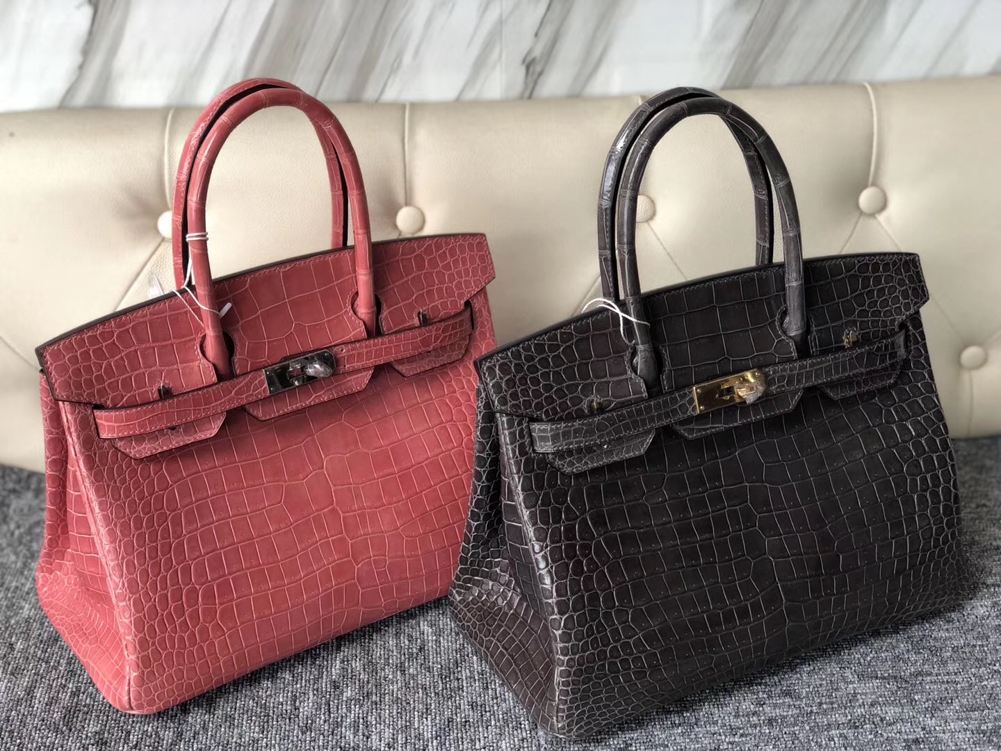 The United Arab Emirates Hermes Birkin 30cm CK88 Graphite 石墨灰 野生灣鱷