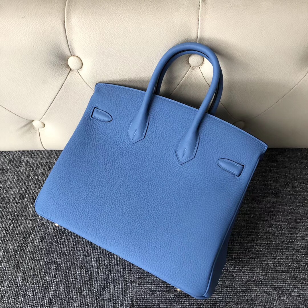 韓國愛馬仕大邱專賣店 Republic of Korea Birkin 25cm 2T Blue Paradise