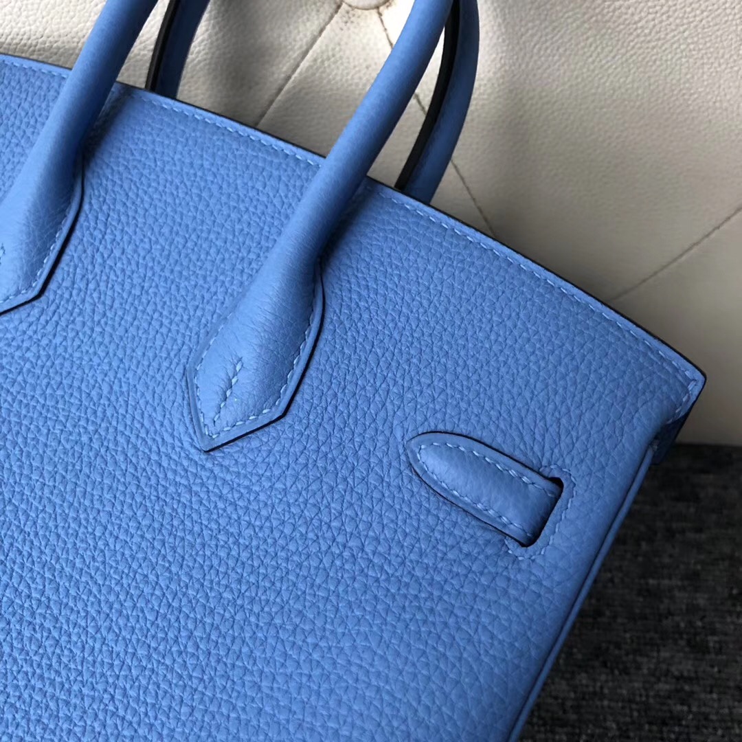 韓國愛馬仕大邱專賣店 Republic of Korea Birkin 25cm 2T Blue Paradise