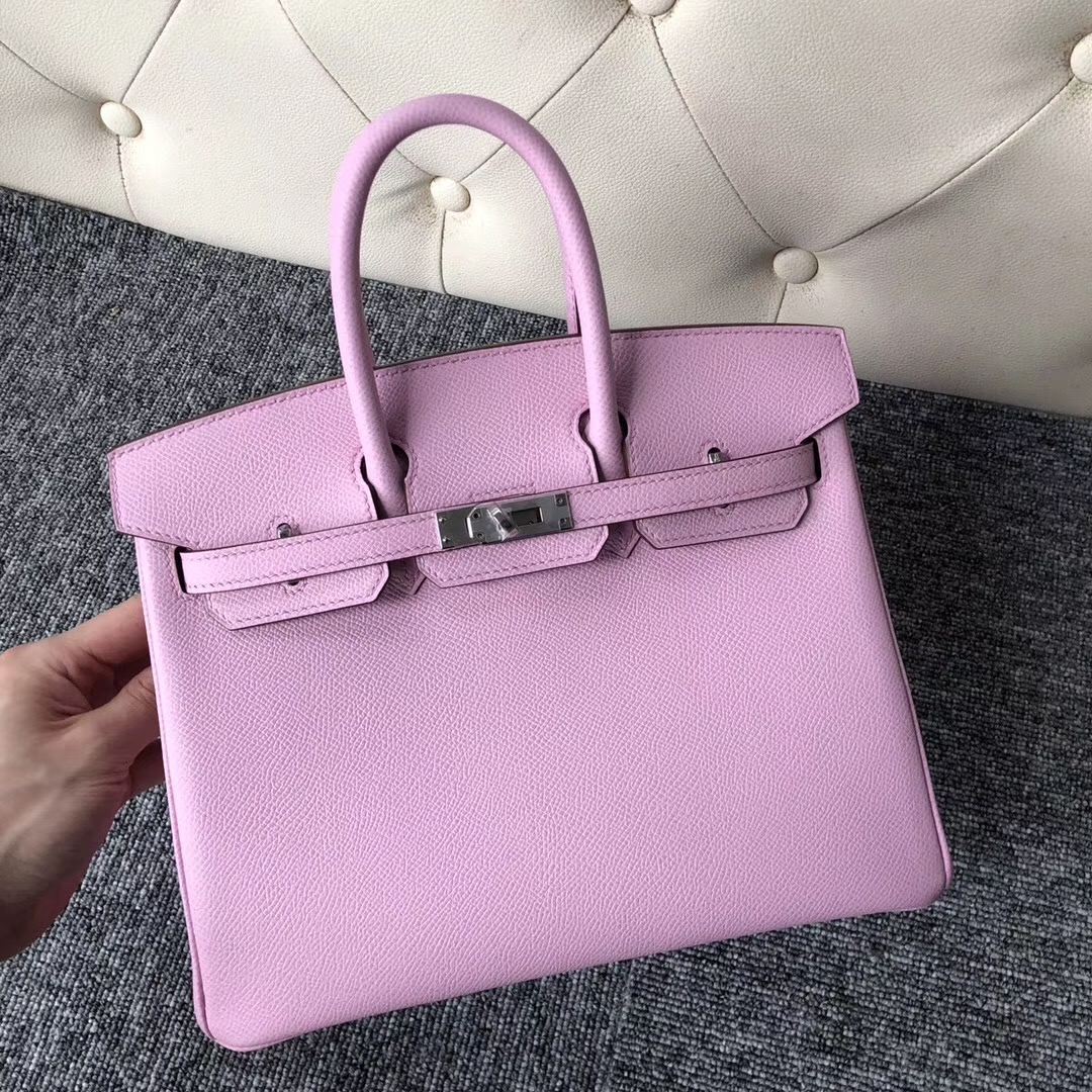 愛馬仕溫哥華巴拉德大街專賣店 Hermes Birkin 25cm X9錦葵紫 Mauve sylvestre