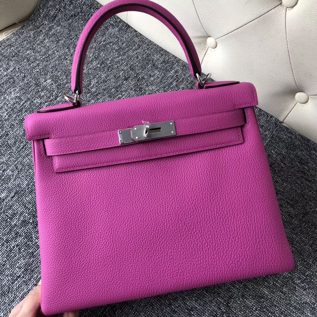 多倫多愛馬仕價格 Hermes Kelly 28cm 9I 玉蘭粉 Rose Magnolia 木蘭粉 Togo