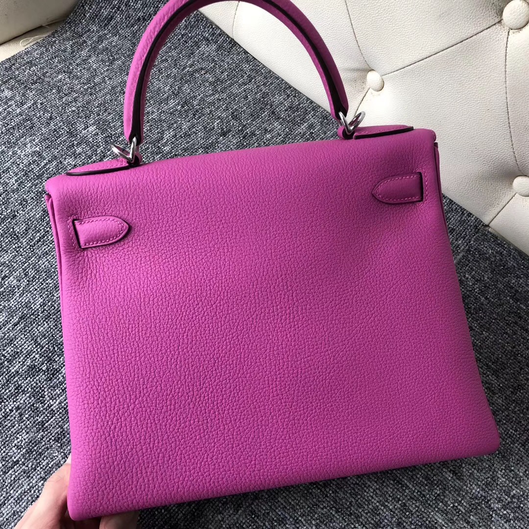 多倫多愛馬仕價格 Hermes Kelly 28cm 9I 玉蘭粉 Rose Magnolia 木蘭粉 Togo