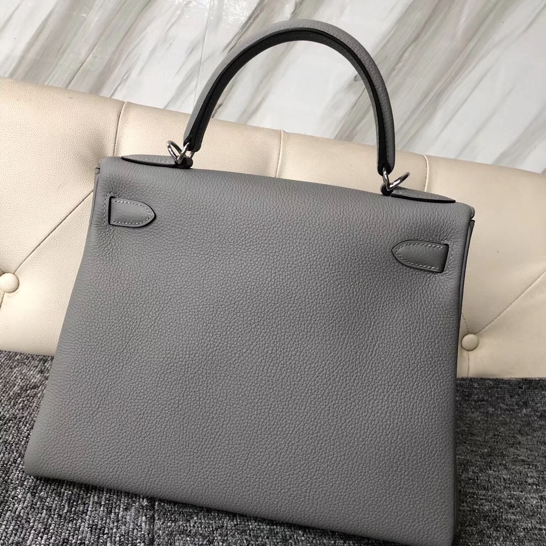 Canada Hermes Kelly 28cm 4Z Gris Mouette 海鷗灰 禦用Togo小牛皮