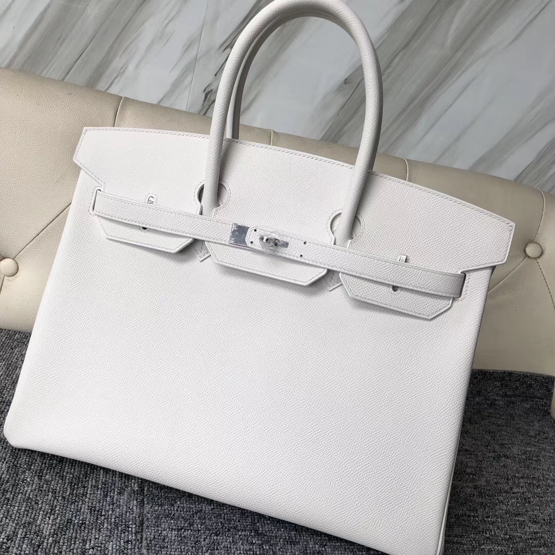 澳大利亞愛馬仕悉尼專賣店 Hermes Birkin 35cm Epsom 01純白