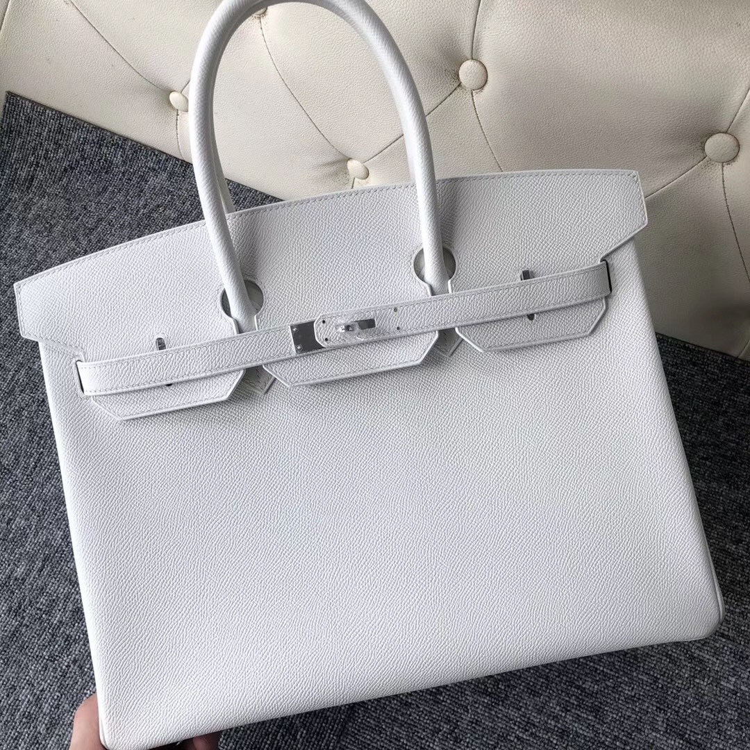 澳大利亞愛馬仕悉尼專賣店 Hermes Birkin 35cm Epsom 01純白