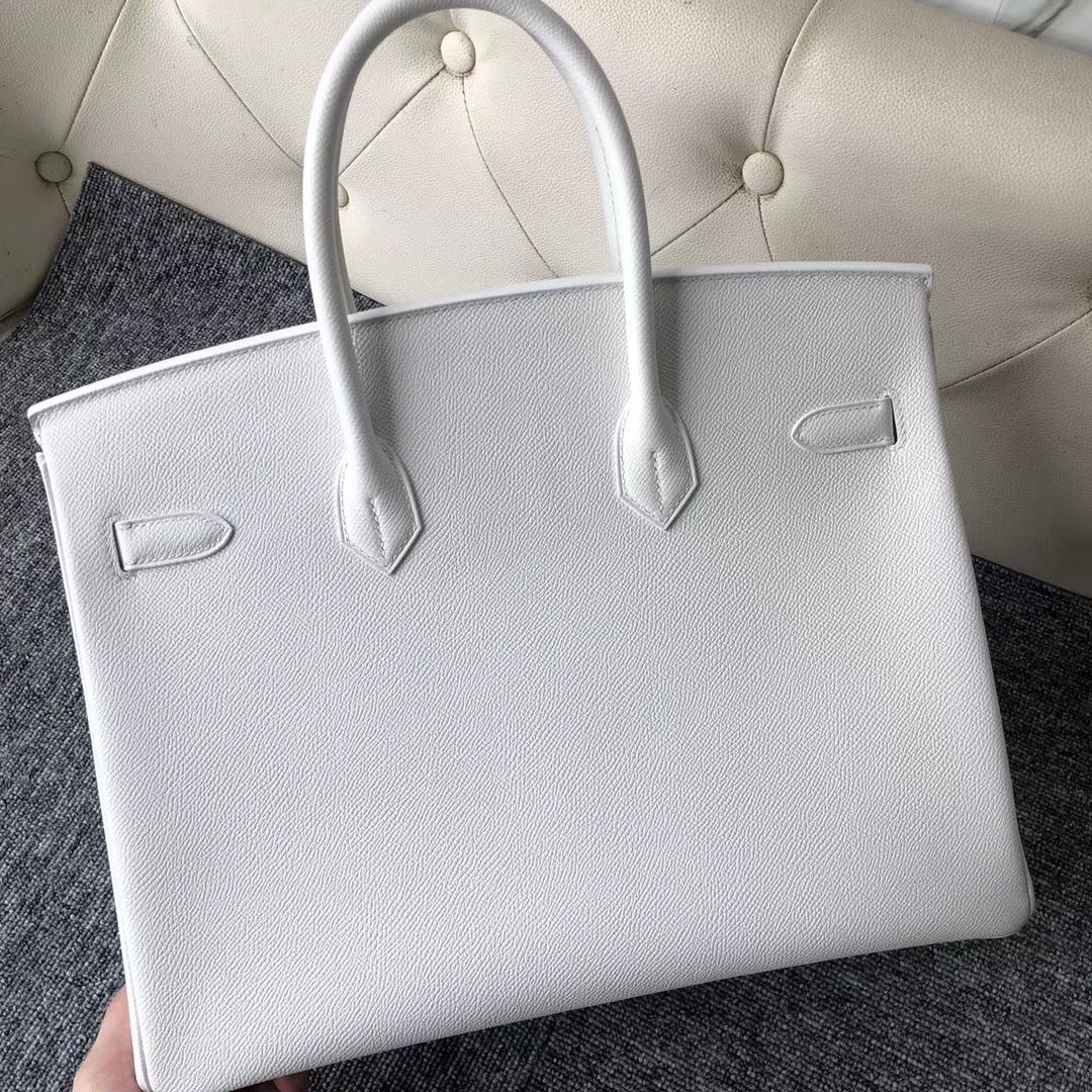 澳大利亞愛馬仕悉尼專賣店 Hermes Birkin 35cm Epsom 01純白