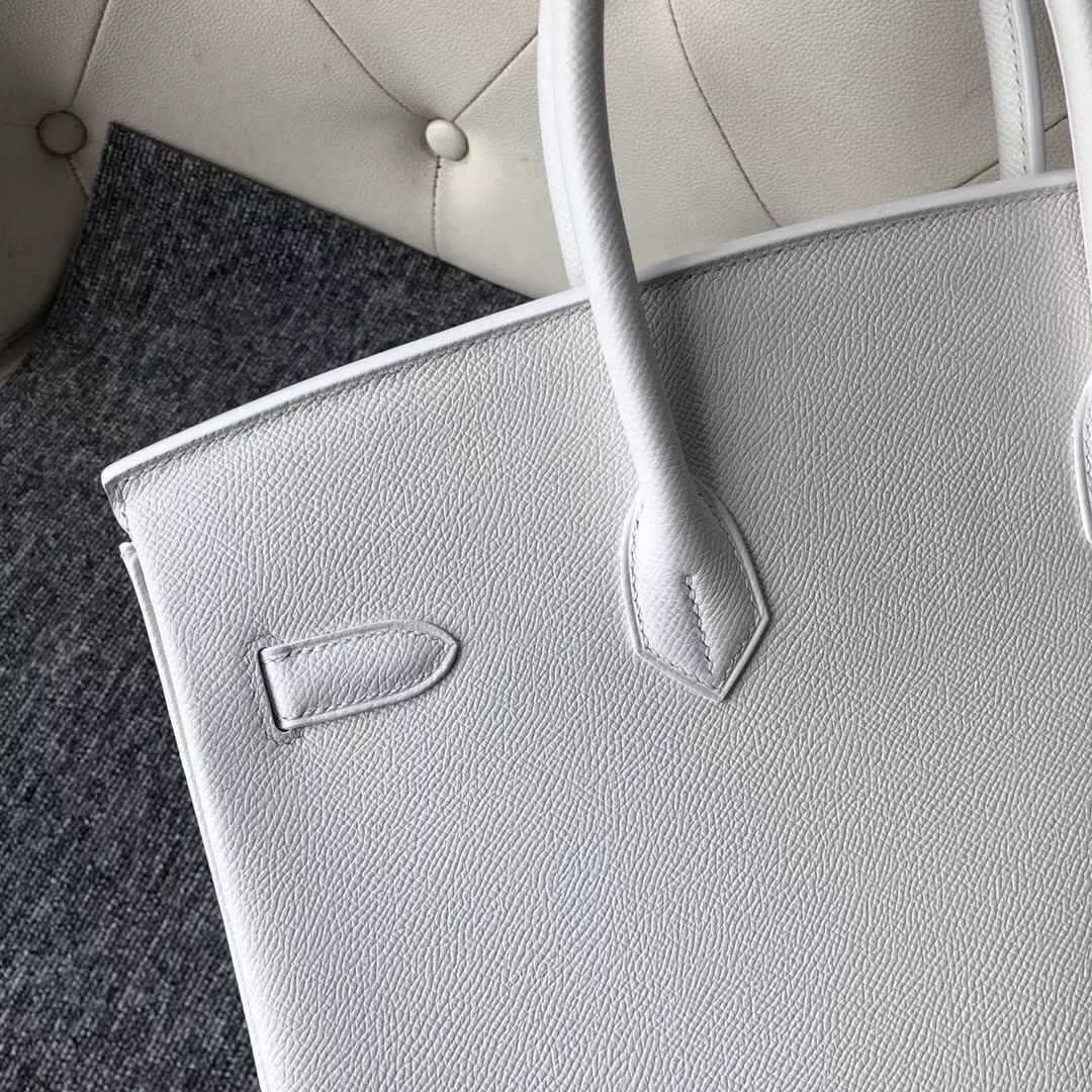 澳大利亞愛馬仕悉尼專賣店 Hermes Birkin 35cm Epsom 01純白