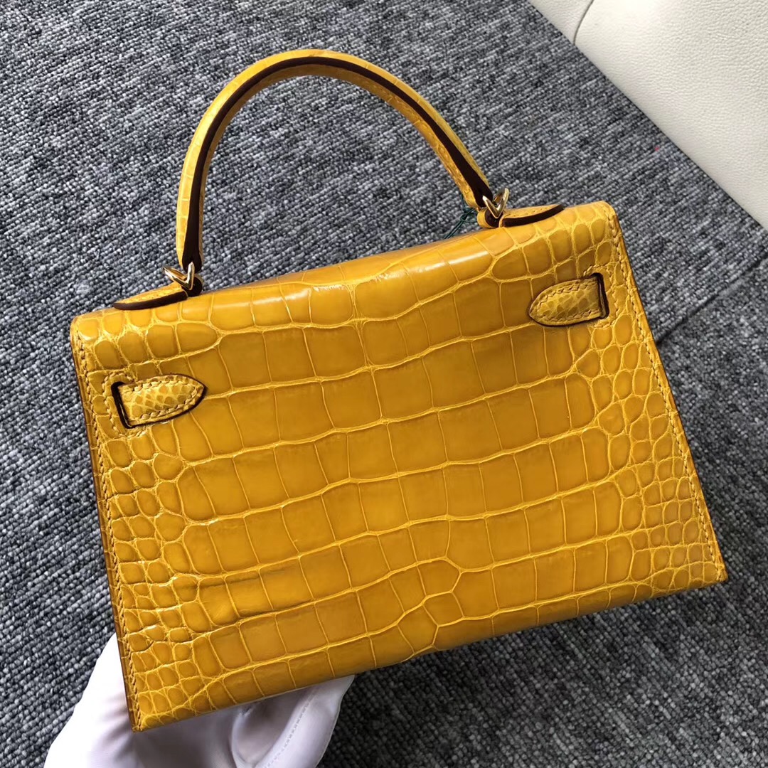 愛馬仕迷妳凱莉包溫哥華價格 Canada Hermes kelly mini 2代 9D琥珀黃 Amber