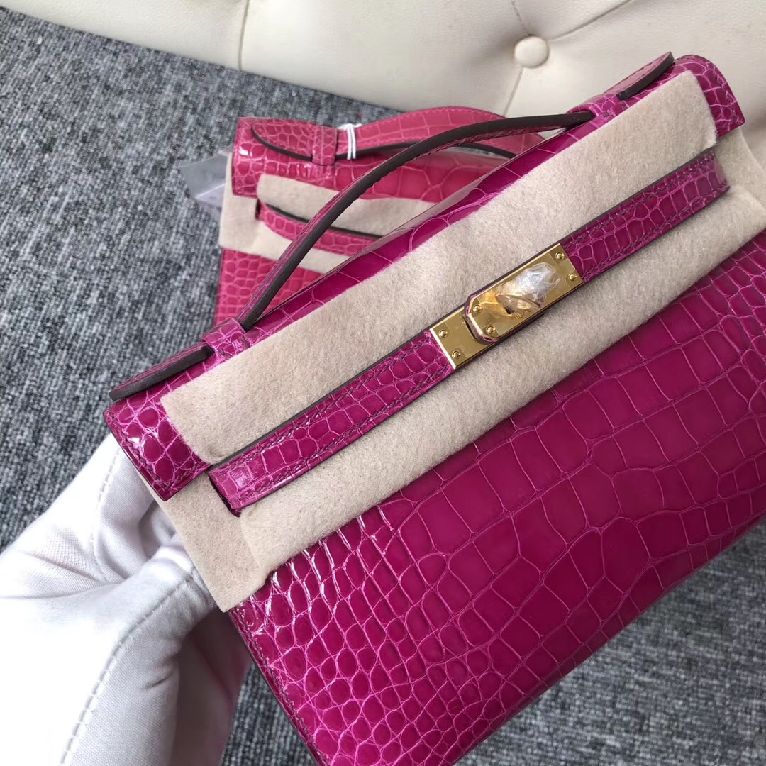 Australia Hermes MiniKelly pochette E5 Rose Tyriey J5 Rose Sheheraradez