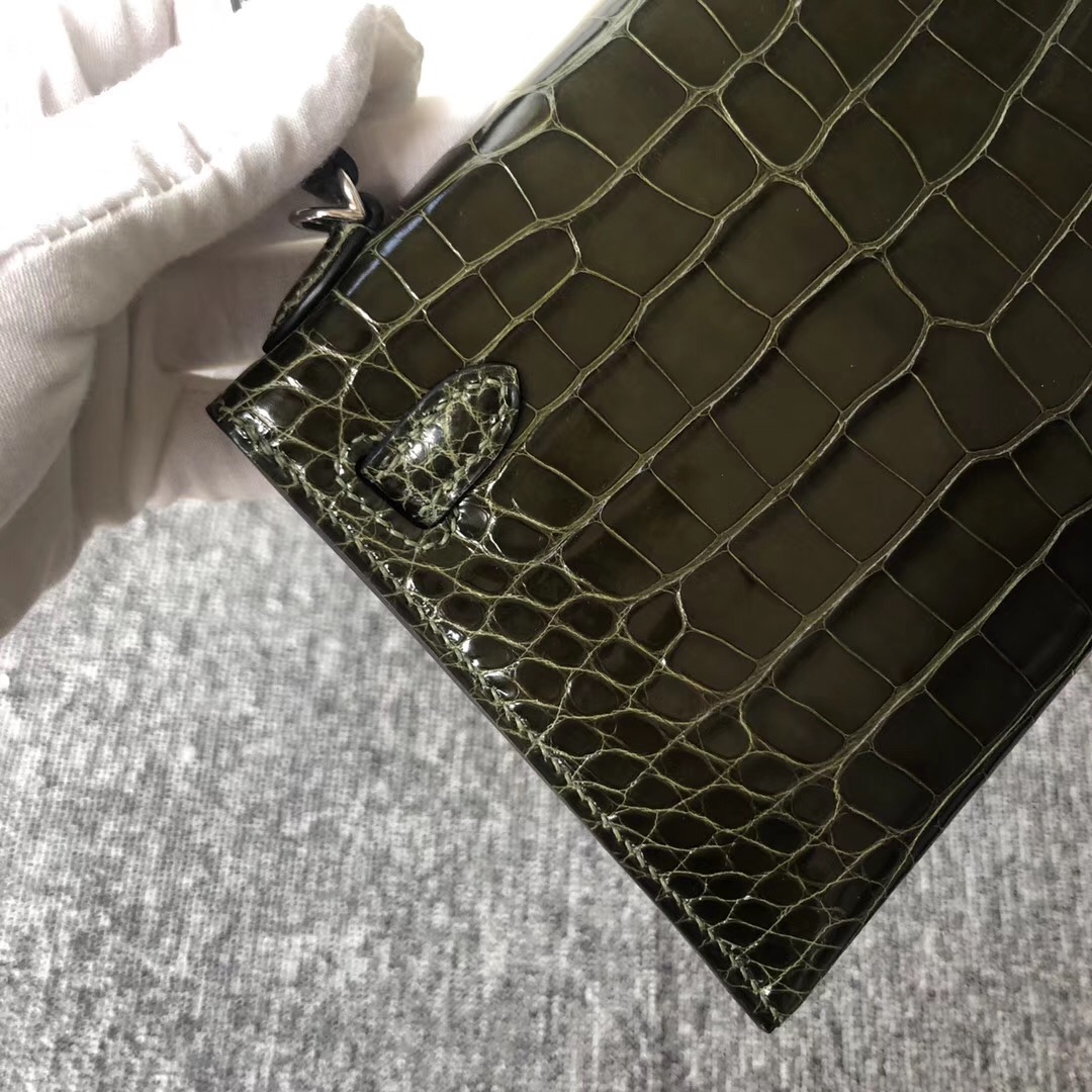 澳門壹號廣場愛馬仕專賣店 Macao Hermes Kelly mini 二代 6H Vert Veronese橄欖綠