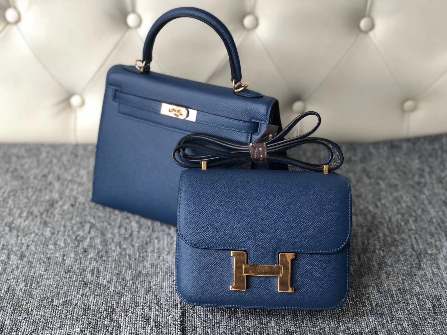 愛馬仕Kelly 澳門價格 Macao Hermes Kelly 25cm S4 深邃藍 keep blue