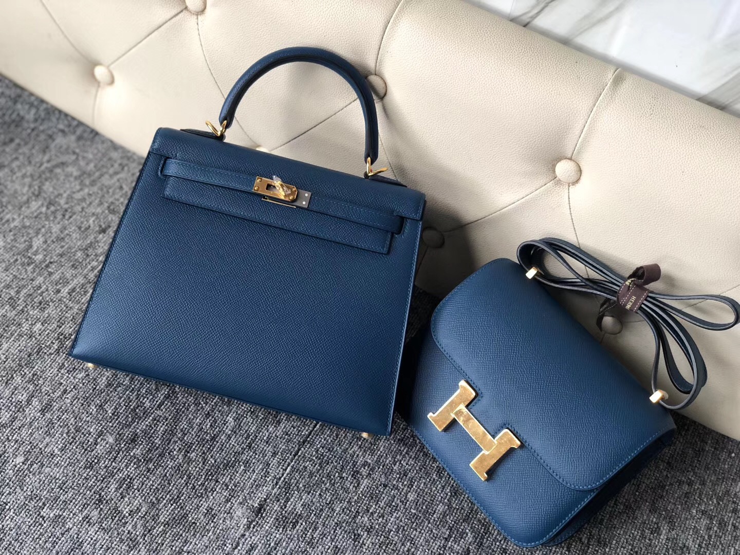 愛馬仕Kelly 澳門價格 Macao Hermes Kelly 25cm S4 深邃藍 keep blue