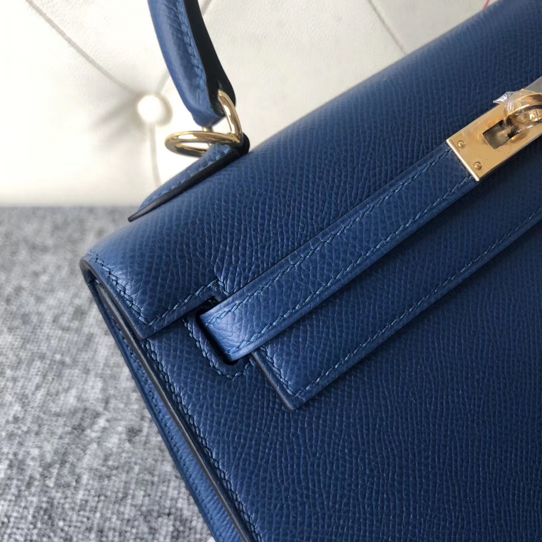 愛馬仕Kelly 澳門價格 Macao Hermes Kelly 25cm S4 深邃藍 keep blue