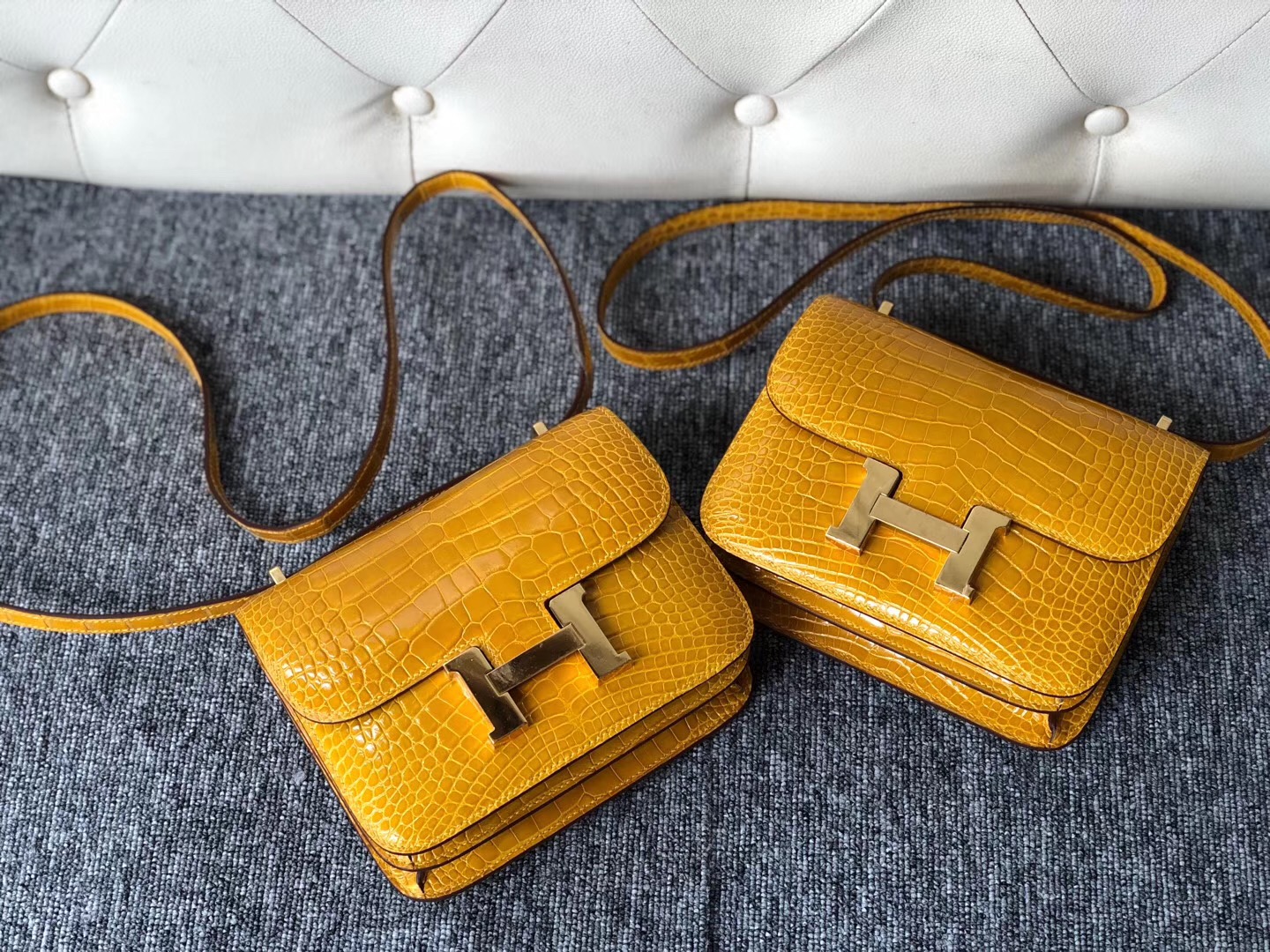 澳門壹號廣場愛馬仕G13-15號店 Hermes Constance 24cm 9D 琥珀黃 Jaune Amber