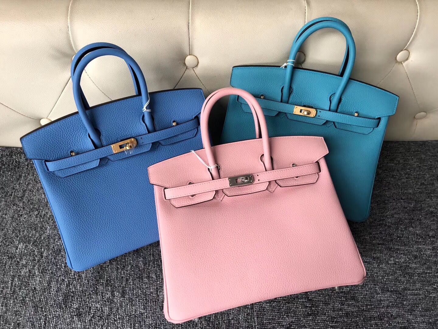 韓國愛馬仕釜山新世界百貨專賣店 Republic of Korea Birkin 30cm 2T Blue Paradise