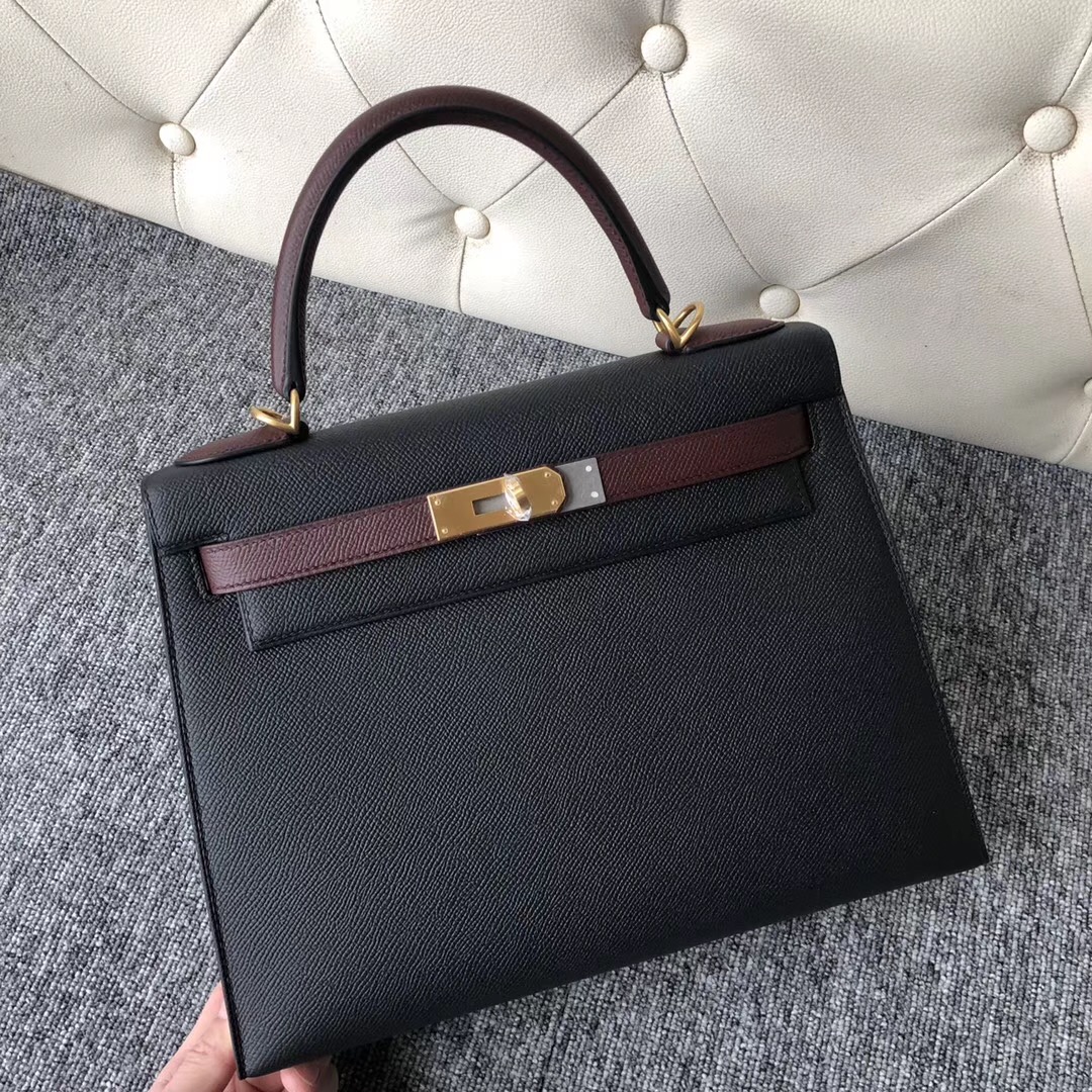 Australia Hermes Kelly 28cm Hss CK89 CK55愛馬仕紅 Rouge H 拉絲金扣