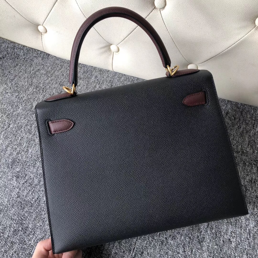 Australia Hermes Kelly 28cm Hss CK89 CK55愛馬仕紅 Rouge H 拉絲金扣